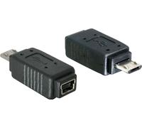 DELOCK Adaptateur USB micro B -> mini B St/BU