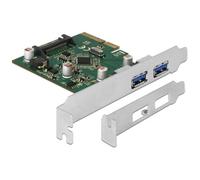 Delock - Adaptateur USB - PCIe 3.0 x4 profil bas - USB 3.1 Gen 2 x 2