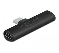 DeLOCK Adaptateur USB Type-C à 2 x USB Type-C PD, noir