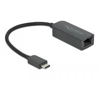 DeLOCK Adaptateur USB Type-C mâle vers 2,5 Gigabit LAN compact
