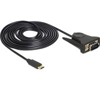 DELOCK Adaptateur USB Type-C -> Série DB9 RS232