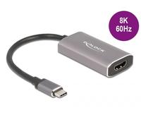 DeLOCK Adaptateur USB Type-C vers HDMI (Mode DP Alt) 8K avec fonction HDR