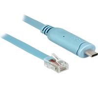 DELOCK Adaptateur USB2.0/C St > Série RS232 RJ45 St 3.0m bleu