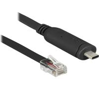 DELOCK Adaptateur USB2.0/C St > Seriell RS232 RJ45 St 2.0m schw