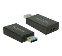 DELOCK Adaptateur USB3.1 C -> A Bu/St noir