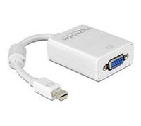 Delock - Adaptateur VGA - Mini DisplayPort (M) pour HD-15 (VGA) (F) - 18 cm Blanc G