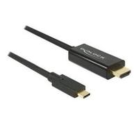 DeLOCK Adaptateur vidéo externe Parade PS171 USB-C HDMI noir Noir G
