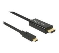 DeLock Adaptateur vidéo externe Parade PS176 USB-C vers HDMI noir Pour la vente au détail G