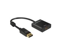 Delock Adapter DisplayPort 1.2 Male to HDMI Female 4K Active Black