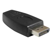 DeLOCK 65237 changeur de genre de câble Displayport mini Displayport Noir