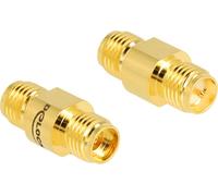 DELOCK Adapter RP-SMA Buchse zu SMA Buchse