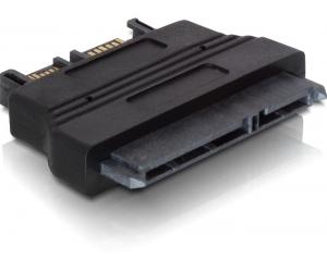 DeLOCK Adapter SATA SATA 22-pin FM SATA 13-pin M Noir