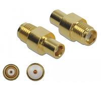 DELOCK Adapter SMA Buchse zu MCX Buchse 10 GHz