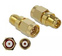 DELOCK Adapter SMA Stecker zu SMA Buchse 10 GHz