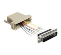 DELOCK 65433 - Adaptateur fiche Sub-D 25 broches > fiche RJ45 Kit de montage
