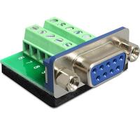 DELOCK Adapter Terminalblock 10Pin -> D-Sub9 Buchse