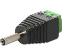 DELOCK Adapter Terminalblock 2Pin -> DC 1,3 x 3,5mm Stecker