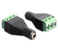 Delock Adapter Terminalblock- 3,5mm Bu.