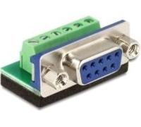 DELOCK Adapter Terminalblock 6Pin -> D-Sub9 Buchse