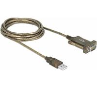 DeLock Adaptateur USB 2.0 Type-A vers RS-232 – 1 x DB9
