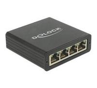 Delock Adapter USB 3.0 > 4 x Gigabit LAN - Adaptateur réseau - USB 3.0 - Gigabit Ethernet x 4 G