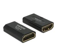 DeLOCK adaptor High Speed HDMI with Ethernet Cable; HDMI A Female to HDMI A Fema