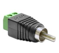 DeLOCK Adaptor Terminal Block > RCA Male 1er Pack