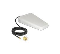 DeLOCK Antenne LTE Externe 7-9 dBi SMA Mâle, Blanche, Câble RG-58 5m, Compatible GSM/UMTS/Bluetooth/WLAN 2.4GHz/ZigBee/DECT/Z-Wave