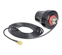 Delock - Antenne - maison intelligente - 2 dBi - omni-directionnel - extérieur, intérieur - noir G