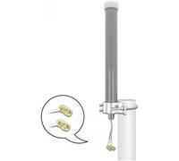 DeLOCK - Antenne - Mobiltelefon, Wi-Fi - 2 - 3 dBi - ungerichtet - außen, Stangenbefestigung - Grau (12694)
