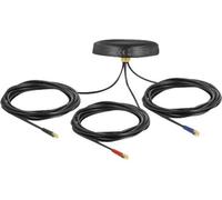 Delock Antenne multibande 3 x SMA mâle omnidirectionnelle Montage sur toit omnidirectionnel Montage sur toit LTE UMTS GSM GNSS
