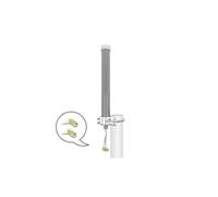 DeLOCK Antenne Multibande LTE/WLAN 2.4 GHz - SMA Mâle & RP-SMA Mâle, 2-3 dBi, 2x20cm RG-178, Omnidirectionnelle, Usage Extérieur, Grise