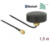 DeLOCK - Antenne - Smart Home - 2 dBi - ungerichtet - Innen / Außen, Schraubmontage - Schwarz (66285)