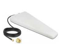 DeLOCK - Antenne - Smart Home - 9 - 11 dBi - gerichtet - Innen / Außen, Stangenbefestigung - weiß (12002)