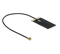 DELOCK Antenne Wi-FI 802.11 AC/AX/a/h/b/g/n MHF® I fiche 2,7-3,0 dBi 1,13 15 cm FPC Montage Interne