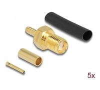 Delock - Antennenanschluss - SMA (M) quetschen - RG-174/RG-316 (90037)