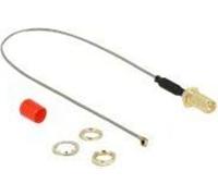 DELOCK Antennenkabel RP-SMA Bu zum Einbau Ferritkern ST 20cm