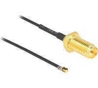 DELOCK Antennenkabel RP-SMA Buchse,MHF 4L LK 1.37 50cm