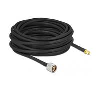 DELOCK Antennenkabel SMA Stecker zu SMA Buchse LMR/CFD300 10