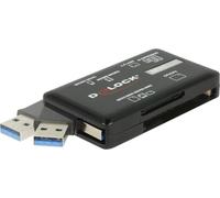 Delock ARJETAS SUPERSPEED USB Para TARJETAS DE Speed Speed CARJETAS DE Speed CF/SD/Micro SD/MS / M2 / XD