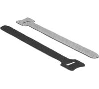 DELOCK Attache-câbles Velcro 150mm 10pcs noir