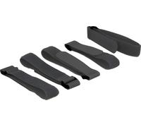 DELOCK Attache-câbles Velcro 300mm 5pcs avec boucle noir