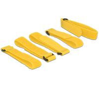 DeLOCK Colliers de serrage avec velcro, 5 pièces, Serre-câble