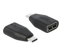 DeLOCK Bloqueur de données USB Type-C vers Type-A, Adaptateur
