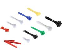 DELOCK Boîte d'assortiment de colliers de serrage avec pince à colliers de serrage