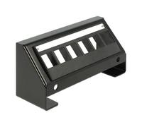 Delock - Boîte de dérivation pour montage en surface - noir - 6 ports