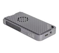 DeLock Boîtier USB 40 Gbps pour 1x M.2 NVMe SSD – LED et ventilateur