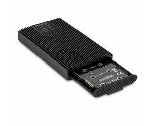 DeLock Boîtier externe Delock USB 20 Gbps pour 2 SSD M.2 NVMe PCIe