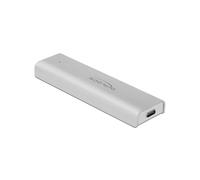 DeLOCK Boîtier Externe M.2 NVMe PCIe SSD USB 3.2 Gen 2 Type-C - RTL9210 - 2230/2242/2260/2280 - Aluminium Argent - 10 Gbps - Windows/macOS/Linux