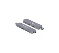 DeLock Boîtier externe pour disque dur SSD M.2 NVMe PCIe